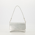 Lara - Sauvage Metallic - Clutch - Zilver - SL513 - Zilverkleurig