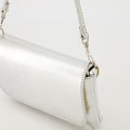 Lara - Sauvage Metallic - Clutch - Zilver - SL513 - Zilverkleurig