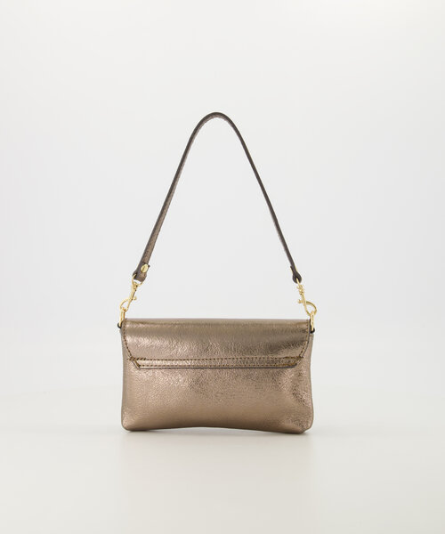 Lara - Sauvage Metallic - Clutch - Brons - SL523 - Goudkleurig