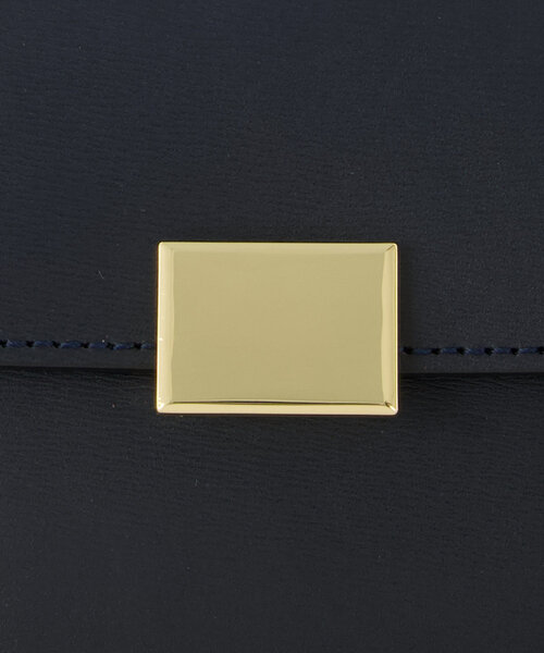 Luana - Box - Schoudertassen - Donkerblauw - B26 - Goudkleurig