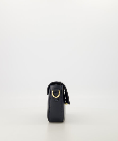 Luana - Box - Schoudertassen - Donkerblauw - B26 - Goudkleurig