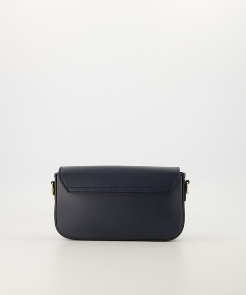 Luana - Box - Schoudertassen - Donkerblauw - B26 - Goudkleurig