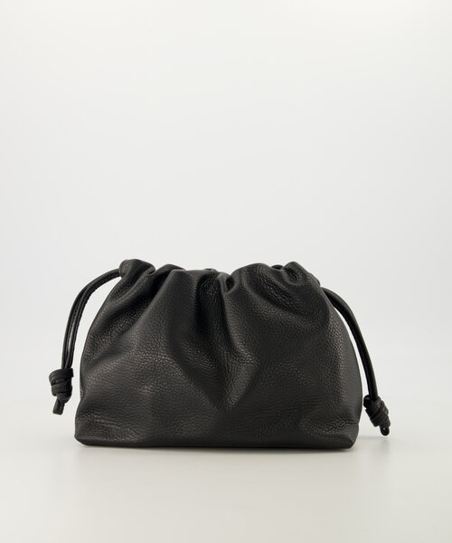 Arela - Classic Grain - Crossbody tassen - Zwart - D28 - Goudkleurig