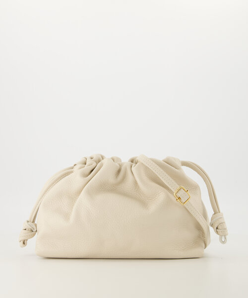 Arela - Classic Grain - Crossbody tassen - Ecru - D37 - Goudkleurig