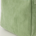 Estelle - Suede - Schoudertassen - Saliegroen - 53 - Goudkleurig