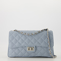 Audrey Medium - Sauvage - Crossbody tassen - Lichtblauw - S92 - Zilverkleurig