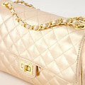 Audrey Medium - Sauvage - Crossbody tassen - Champagne - SL515 - Goudkleurig