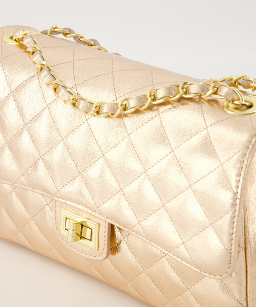 Audrey Medium - Sauvage - Crossbody tassen - Champagne - SL515 - Goudkleurig