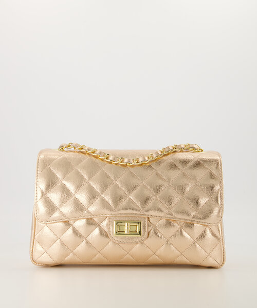 Audrey Medium - Sauvage - Crossbody tassen - Champagne - SL515 - Goudkleurig