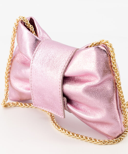 Bowi - Sauvage Metallic - Avondtassen - Roze - SL532 - Goudkleurig