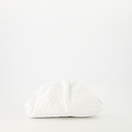 Pamela - Woven Grain - Clutch - Wit - D01 - Goudkleurig