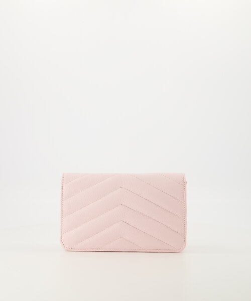 Laurie - Classic Grain - Clutch - Roze - T2803 - Goudkleurig