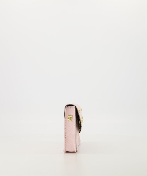 Laura - Classic Grain - Crossbody tassen - Roze - T2803 - Goudkleurig