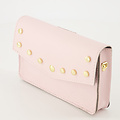 Laura - Classic Grain - Crossbody tassen - Roze - T2803 - Goudkleurig