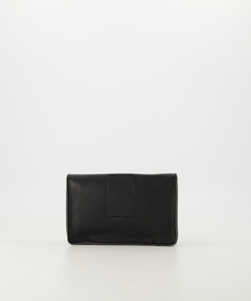 Laura - Classic Grain - Crossbody bags - Black - D28 - Silver
