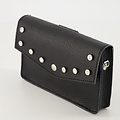 Laura - Classic Grain - Crossbody bags - Black - D28 - Silver