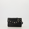 Laura - Classic Grain - Crossbody bags - Black - D28 - Silver