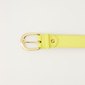 Suus - Classic Grain - Belts with buckles - Yellow - D84 - Gold
