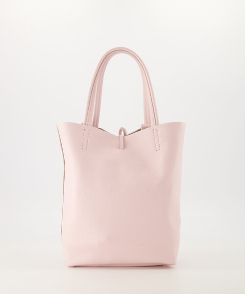 Alice  - Classic Grain - Crossbody tassen - Roze - T2803 - Zilverkleurig