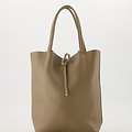 Alice  - Classic Grain - Crossbody tassen - Taupe - D40 - Zilverkleurig