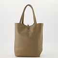 Alice  - Classic Grain - Crossbody tassen - Taupe - D40 - Zilverkleurig