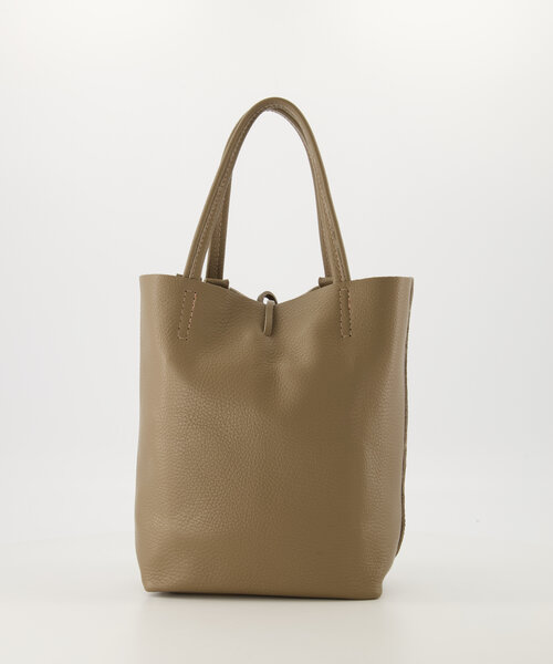 Alice  - Classic Grain - Crossbody tassen - Taupe - D40 - Zilverkleurig