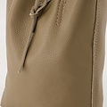 Alice  - Classic Grain - Crossbody tassen - Taupe - D40 - Zilverkleurig