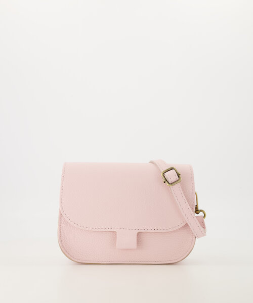 Flora  - Classic Grain - Crossbody tassen - Roze - T2803 - Bronskleurig