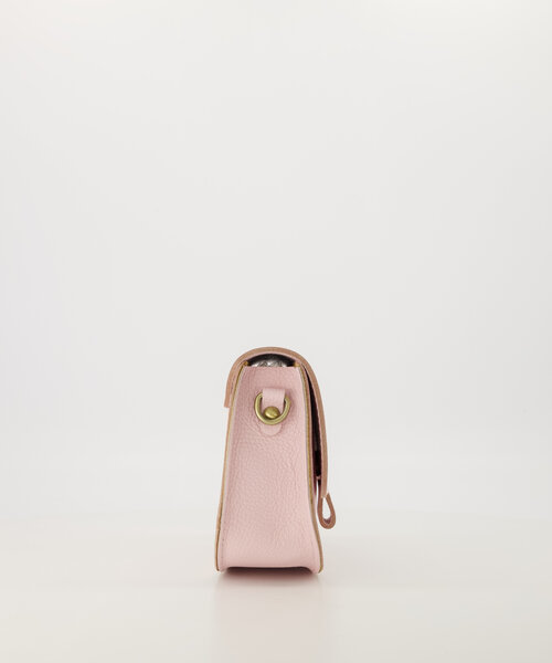 Flora  - Classic Grain - Crossbody tassen - Roze - T2803 - Bronskleurig