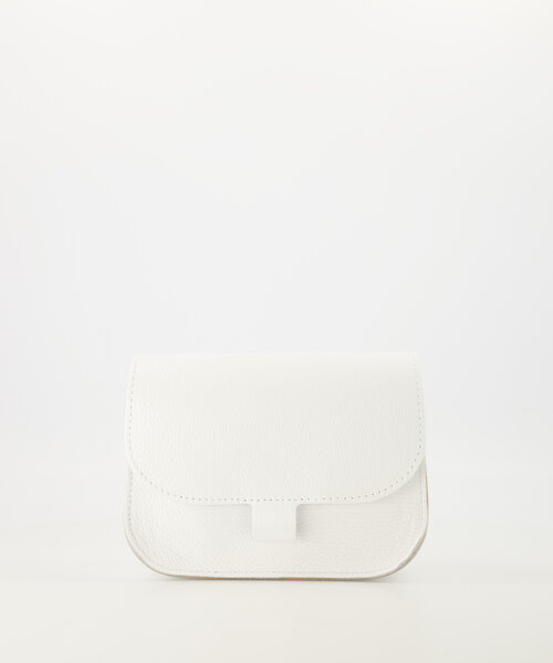 Flora  - Classic Grain - Crossbody tassen - Wit - D01 - Bronskleurig