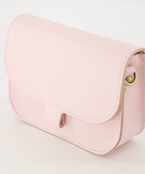 Flora  - Classic Grain - Crossbody tassen - Roze - T2803 - Bronskleurig