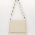 Baby Yaslin - Classic Grain - Crossbody tassen - Ecru - D37 - Goudkleurig