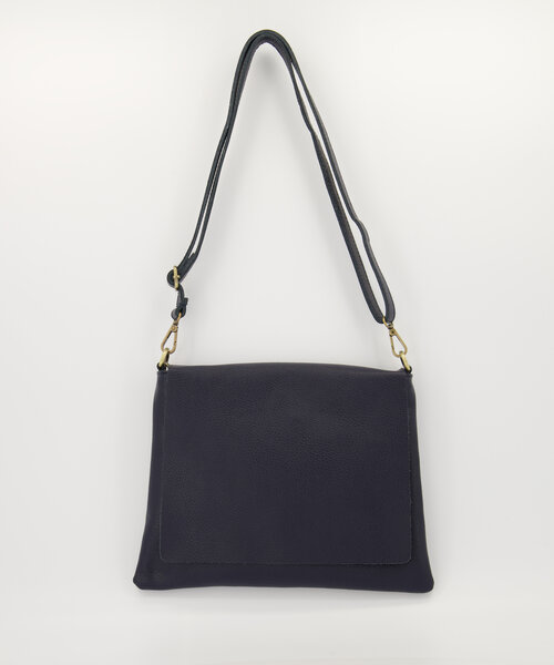 Baby Yaslin - Classic Grain - Crossbody bags - Dark Blue - D26 - Gold