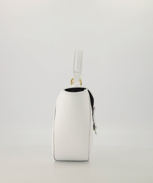 Baby Wanda - Classic Grain - Handtassen - Wit - D01 - Goudkleurig