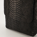 Glenn - Snake - Crossbody bags - Black - 23 - Bronze