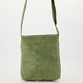 Glenn - Slangen - Crossbody tassen - Saliegroen - D53 - Bronskleurig