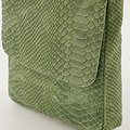 Glenn - Slangen - Crossbody tassen - Saliegroen - D53 - Bronskleurig