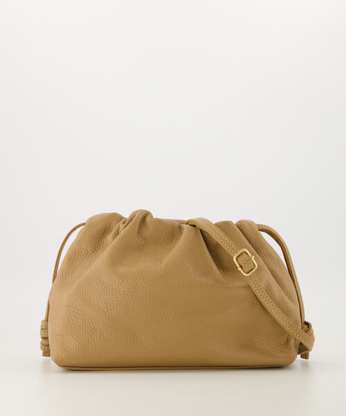Arela - Classic Grain - Crossbody tassen - Camel - D85 - Goudkleurig