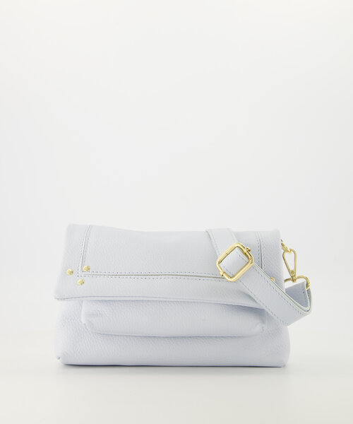 Jade - Classic Grain - Crossbody tassen - Lichtblauw - T4302 - Goudkleurig