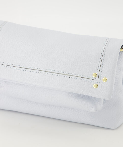 Jade - Classic Grain - Crossbody tassen - Lichtblauw - T4302 - Goudkleurig