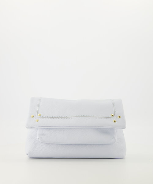 Jade - Classic Grain - Crossbody tassen - Lichtblauw - T4302 - Goudkleurig