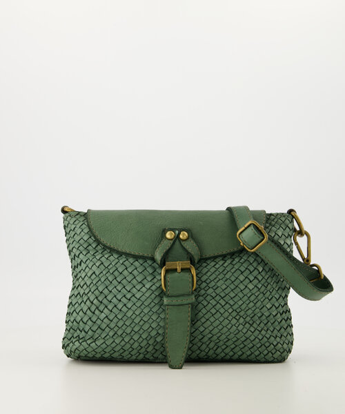 Inaya - Washed leather - Crossbody bags - Lago -  - Bronze