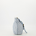 Inaya - Gewassen leer - Crossbody tassen - Lichtblauw -  - Bronskleurig
