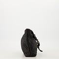 Inaya - Gewassen leer - Crossbody tassen - Zwart -  - Bronskleurig