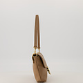 Hilary - Classic Grain - Clutch - Camel - D85 - Goudkleurig