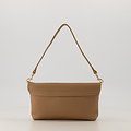 Hilary - Classic Grain - Clutch - Camel - D85 - Goudkleurig