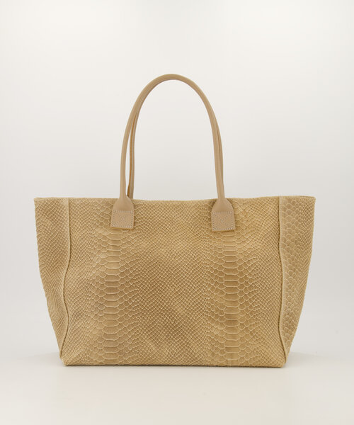 Lindy Small - Slangen - Schoudertassen - Zand - 4 - Zilverkleurig