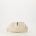 Pamela - Woven Grain - Clutch - Taupe - D40 - Goudkleurig