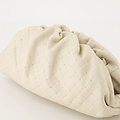 Pamela - Woven Grain - Clutch - Taupe - D40 - Goudkleurig