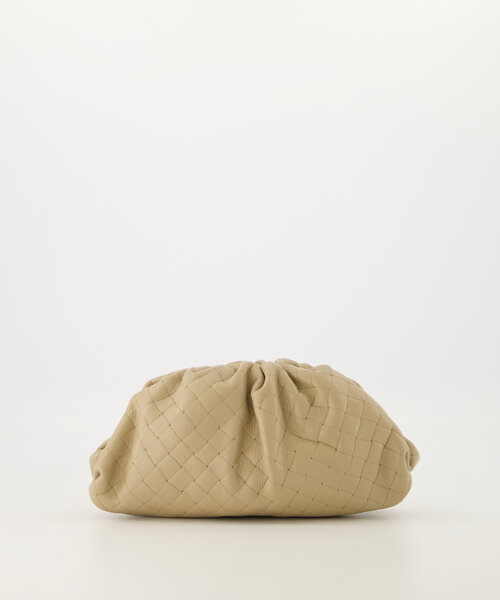 Pamela - Woven Grain - Clutch - Bordeaux - D54 - Goudkleurig